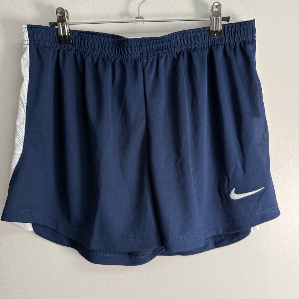 Nike Women's Dark Blue Athletic Shorts